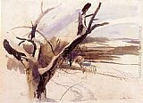 Winter Farm Scene by Andrew Wyeth